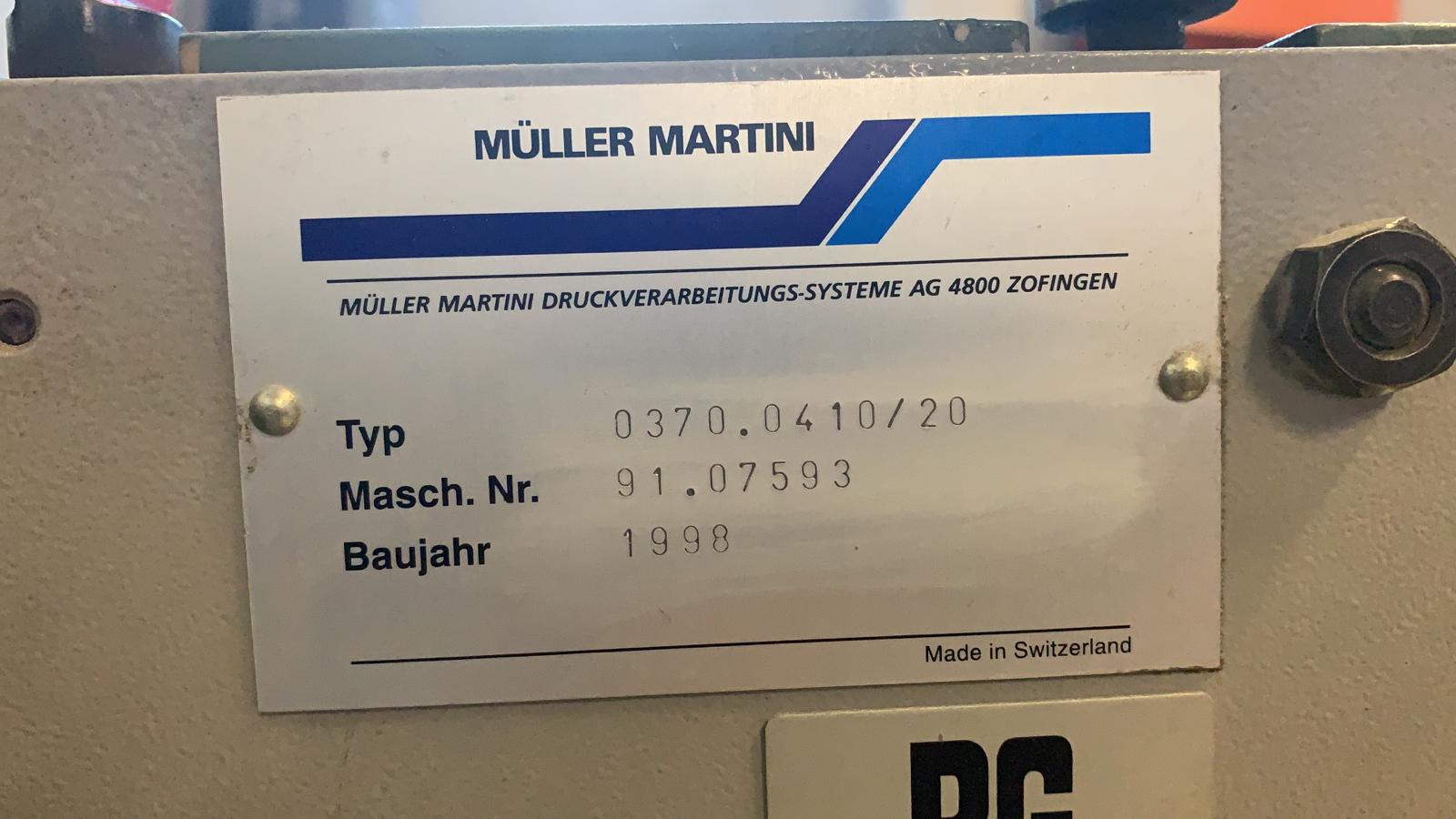 Muller Martini PRIMA  AMRYS Year 1998 Size 