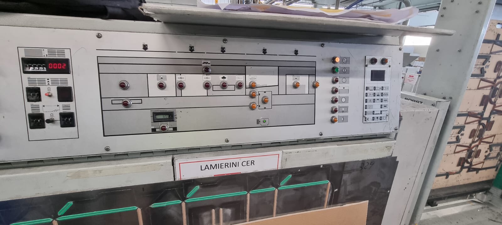 Bobst SP 162 CER 2004 ref.25036583 Bobst SP 162 CER 2004 ref.25036583