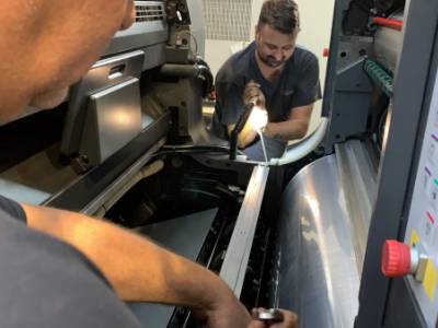 Heidelberg CD102-6+L fully rebuilt and upgraded to the latest technologies