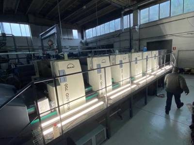 R 705-5LV Direct Drive to a Top South Italy pharma packaging industry