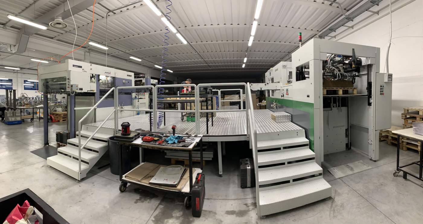Camporese Spa vende Macchine da stampa e cartotecniche dal 1953: Heldelberg e Bobst
