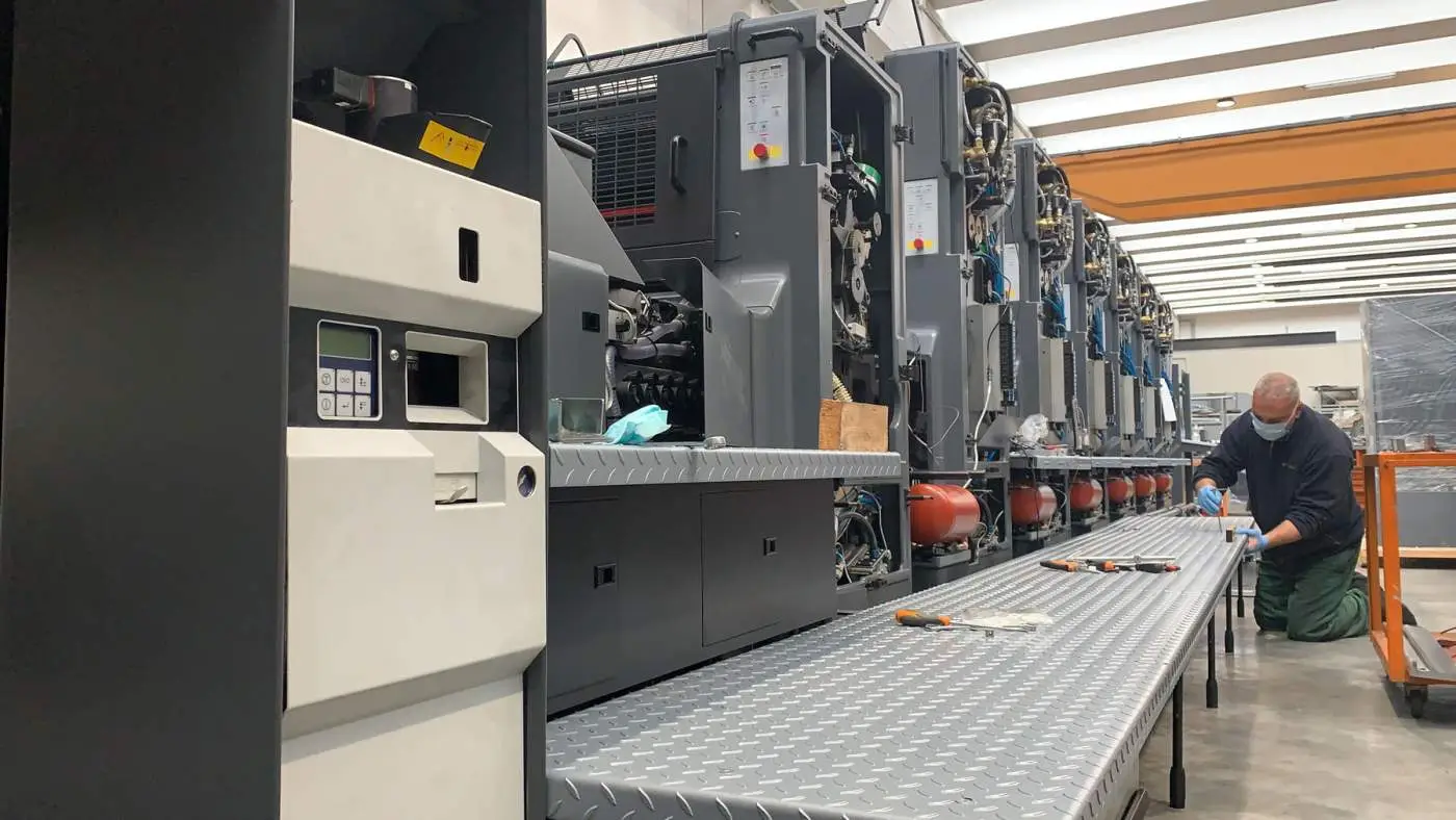 Camporese Spa vende Macchine da stampa e cartotecniche dal 1953: Heldelberg e Bobst