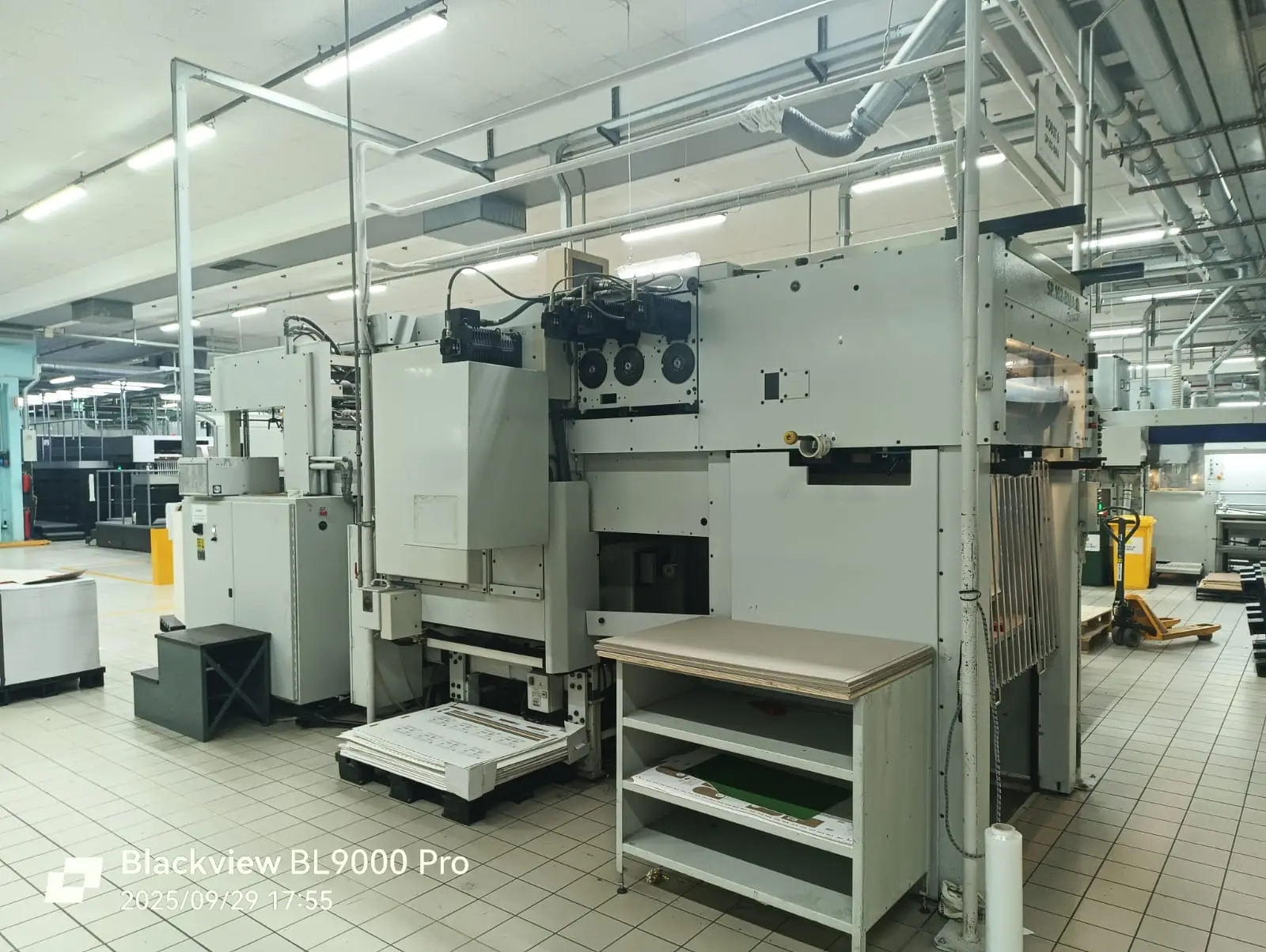 Bobst SP 102 BMA Foilmaster 2002 ref.25036563