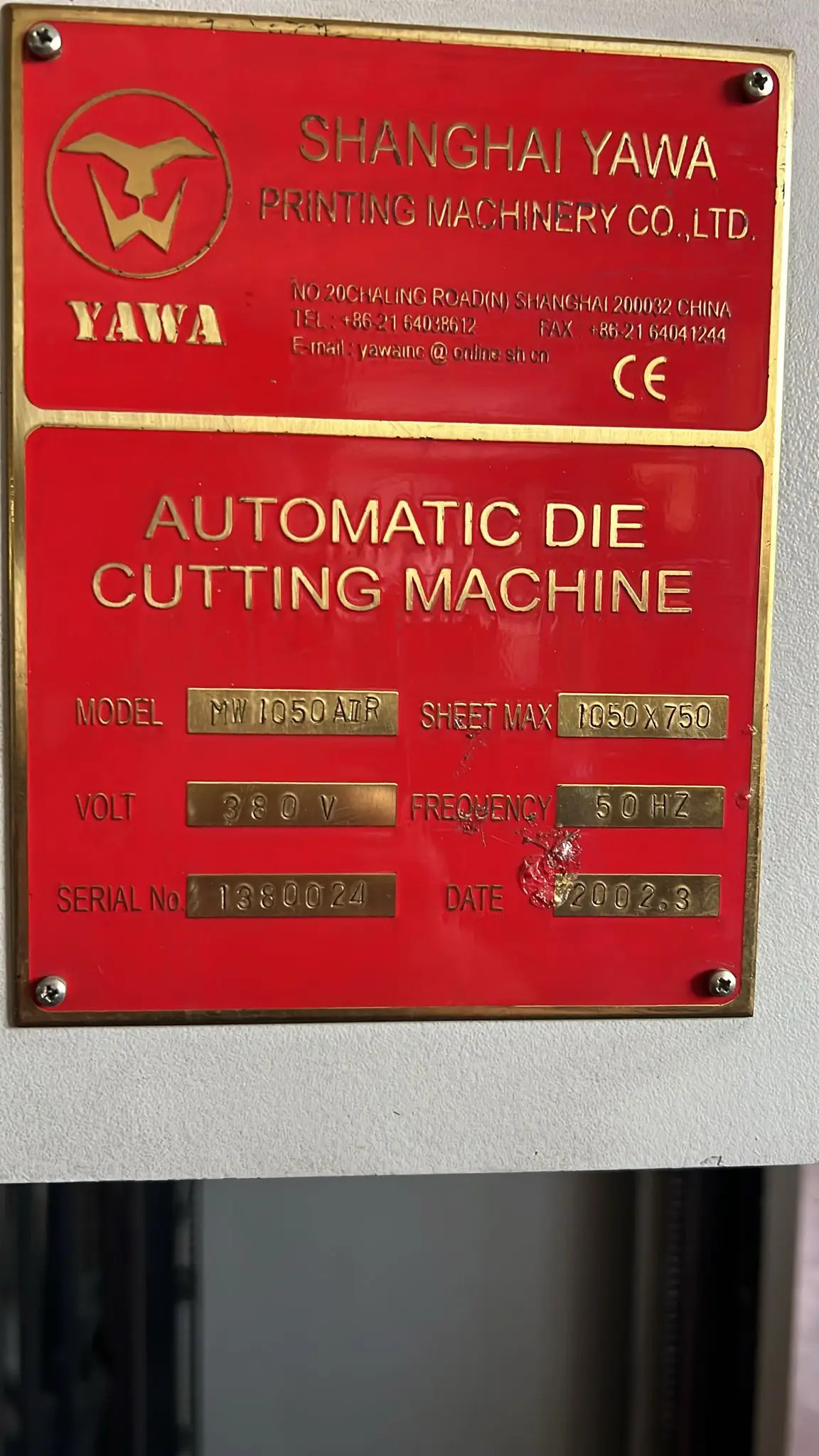 YAWA MW 1050 A II R 2002 rif.26036725