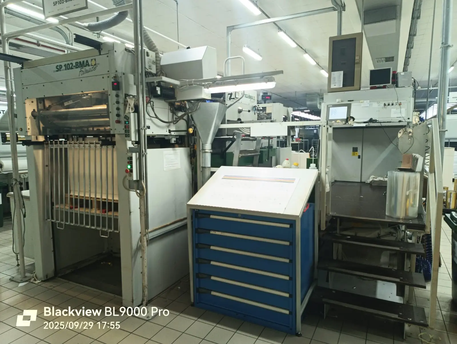 Bobst SP 102 BMA Foilmaster 2002 ref.25036563