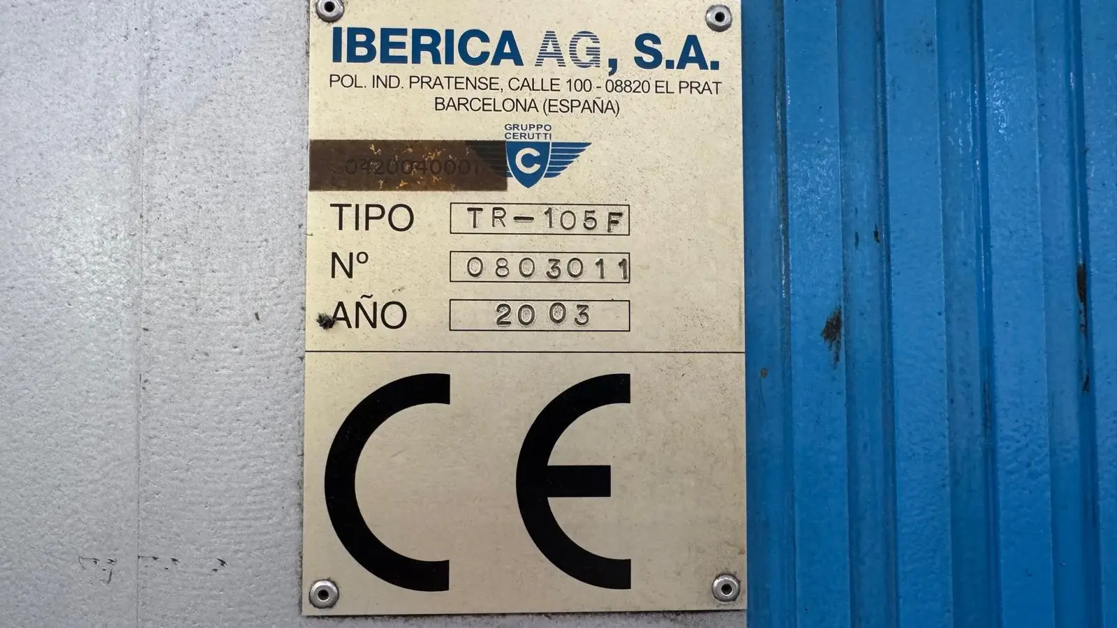 IBERICA TR-105  F 2003 rif.25036594