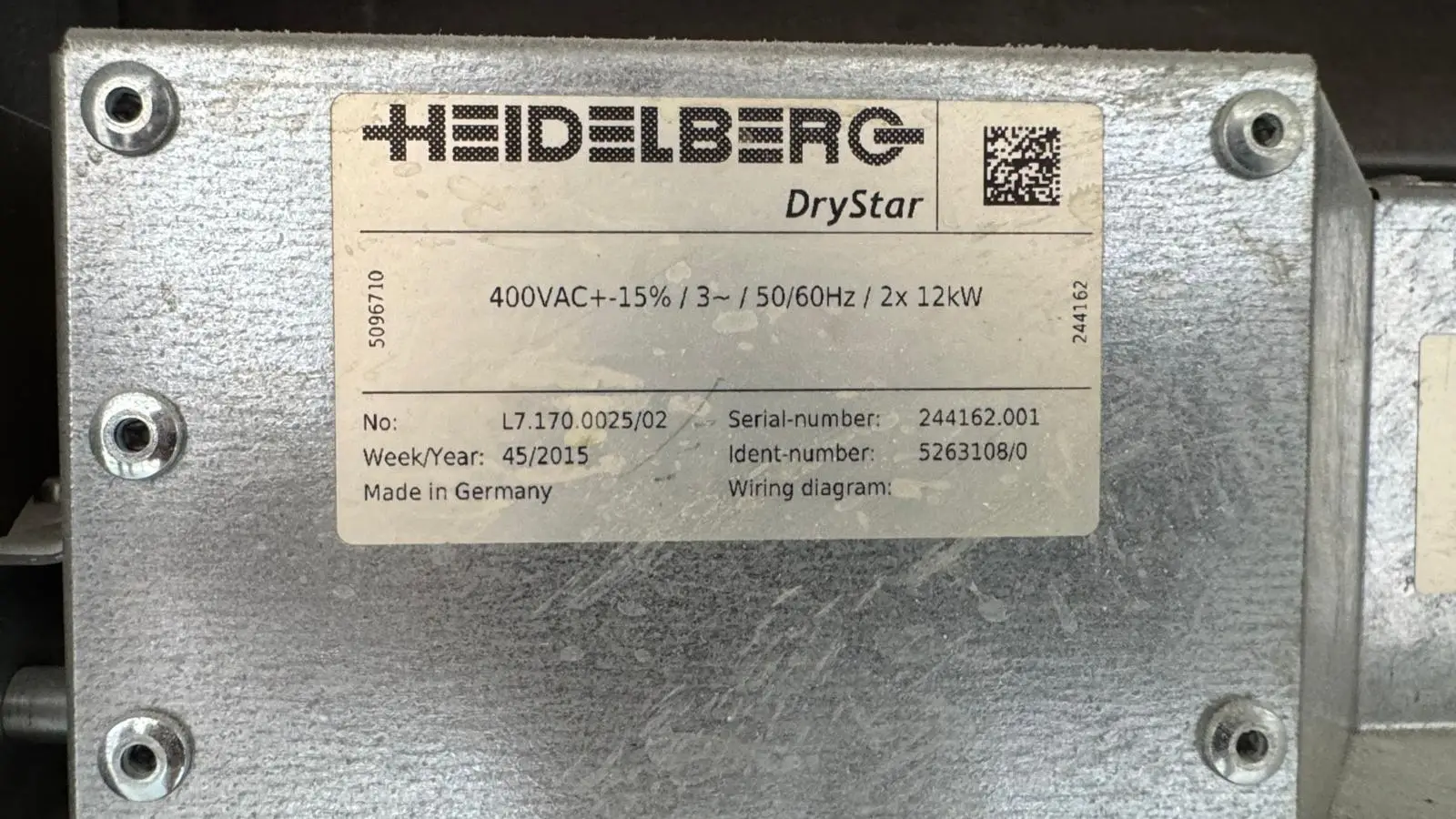 Heidelberg XL75-6 P2+LX 3 (F) Hybrid 2016 rif.24036459