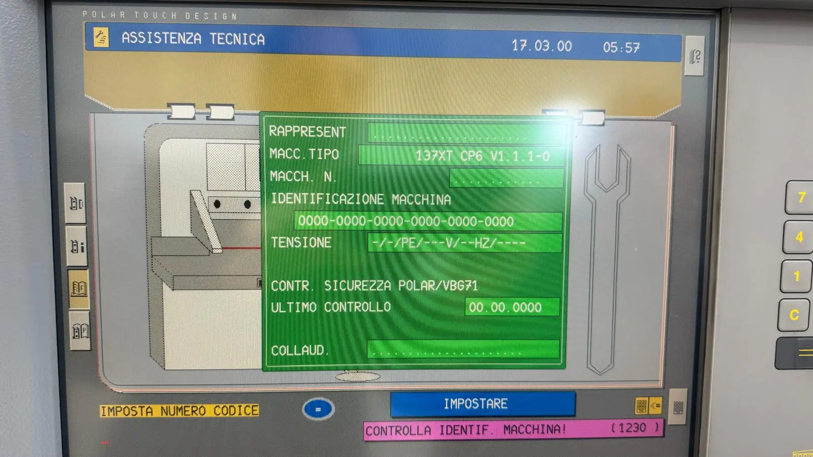 Polar 137 XT - AT - Flow Line 2004 ref.26036743