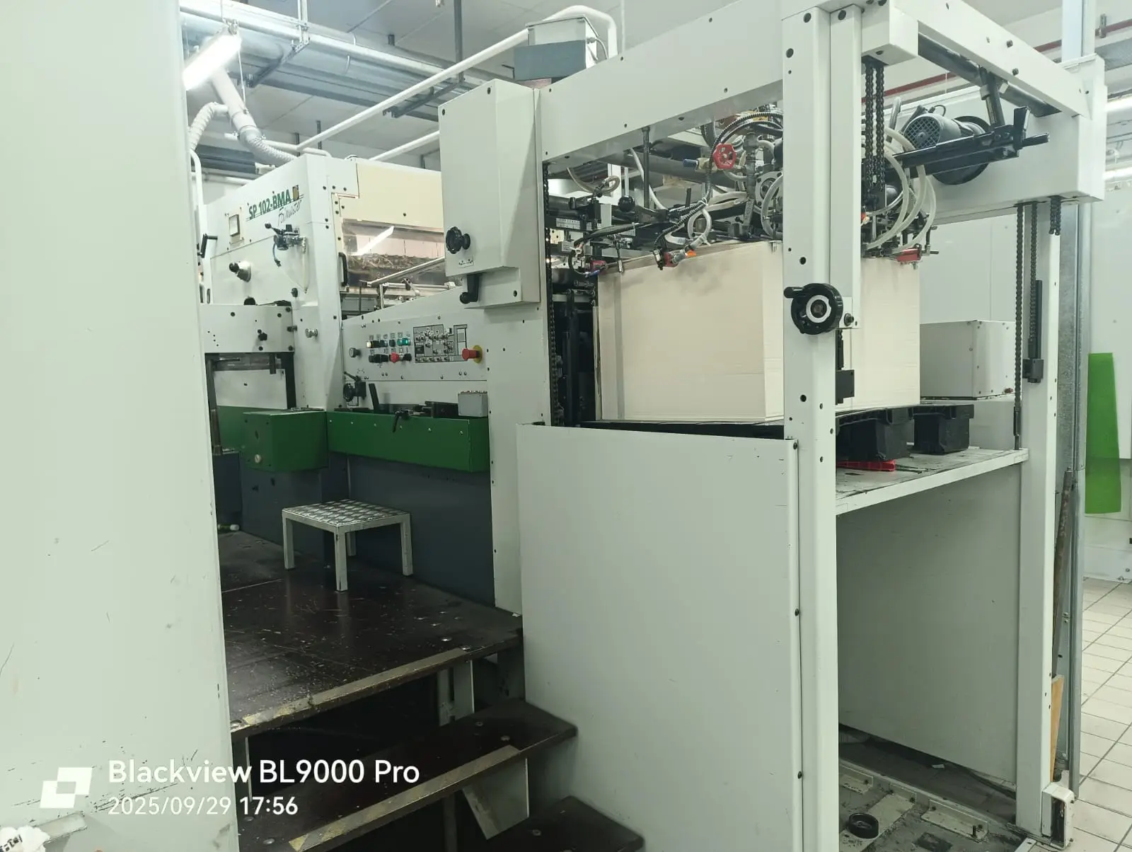 Bobst SP 102 BMA Foilmaster 2002 ref.25036563