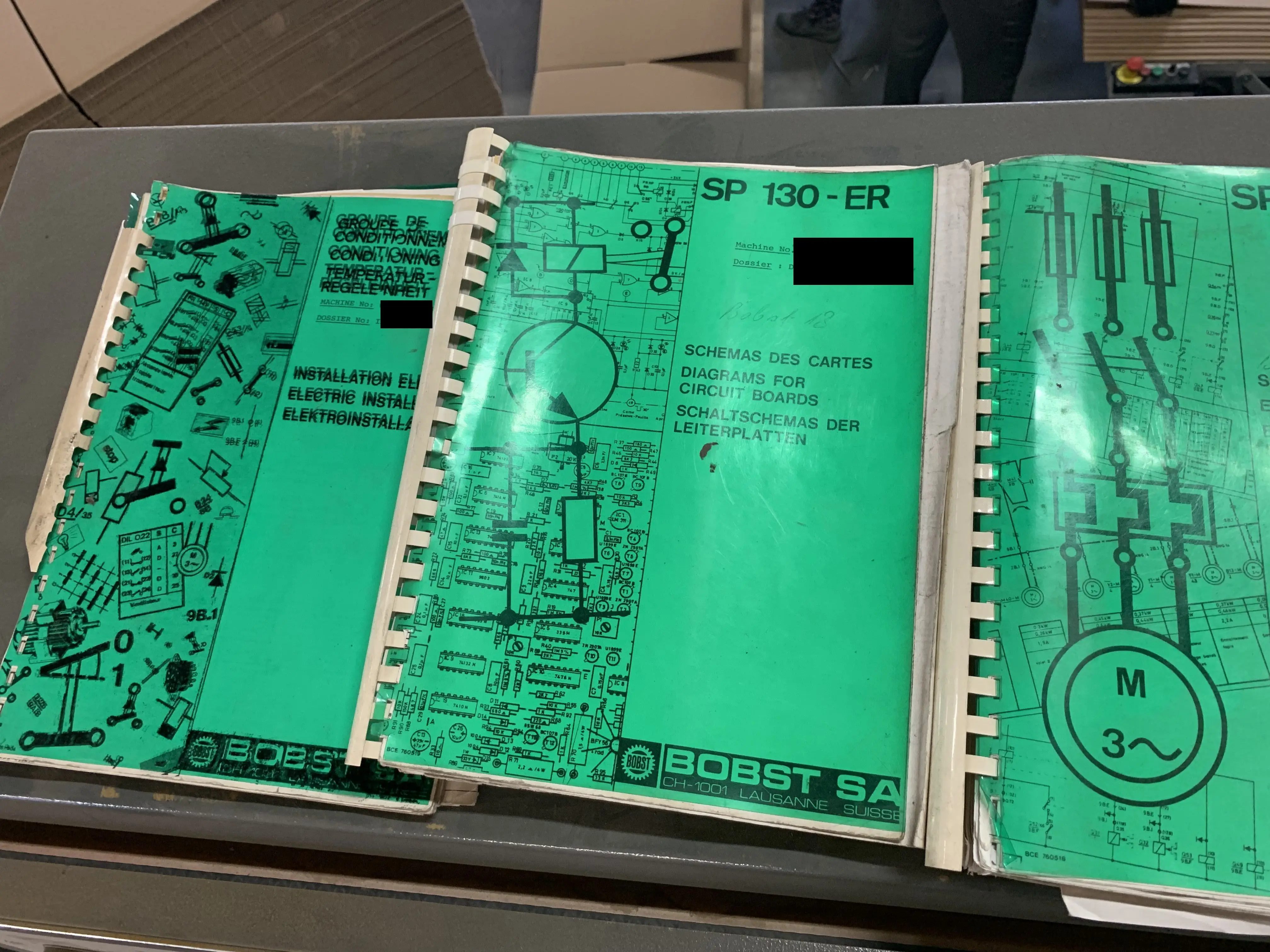 Bobst SP 130 ER 1989 ref.21036070