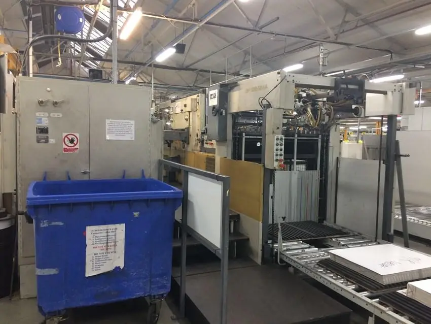 Bobst SP 126 BMA 1990 ref.20035877