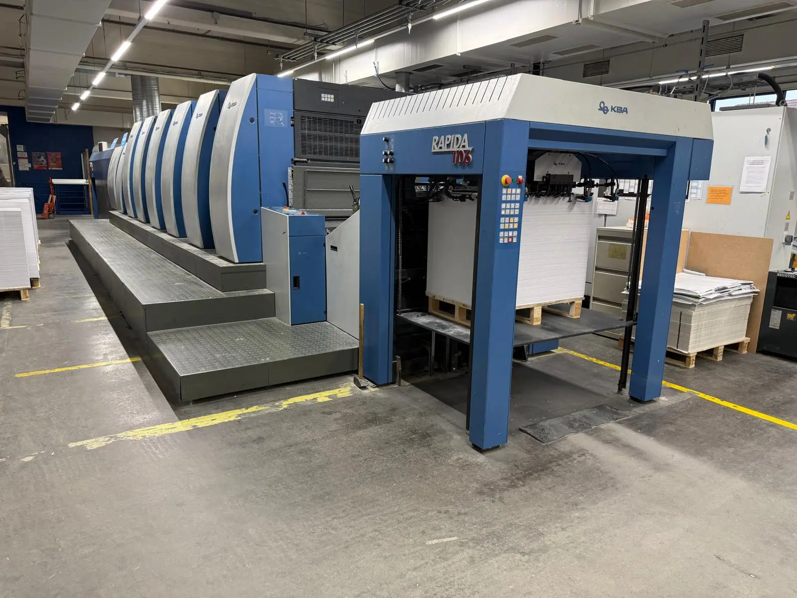 KBA RAPIDA 106-6  HS SIS SPC + L ALV3 FAPC Hyb. 2014 rif.25036582