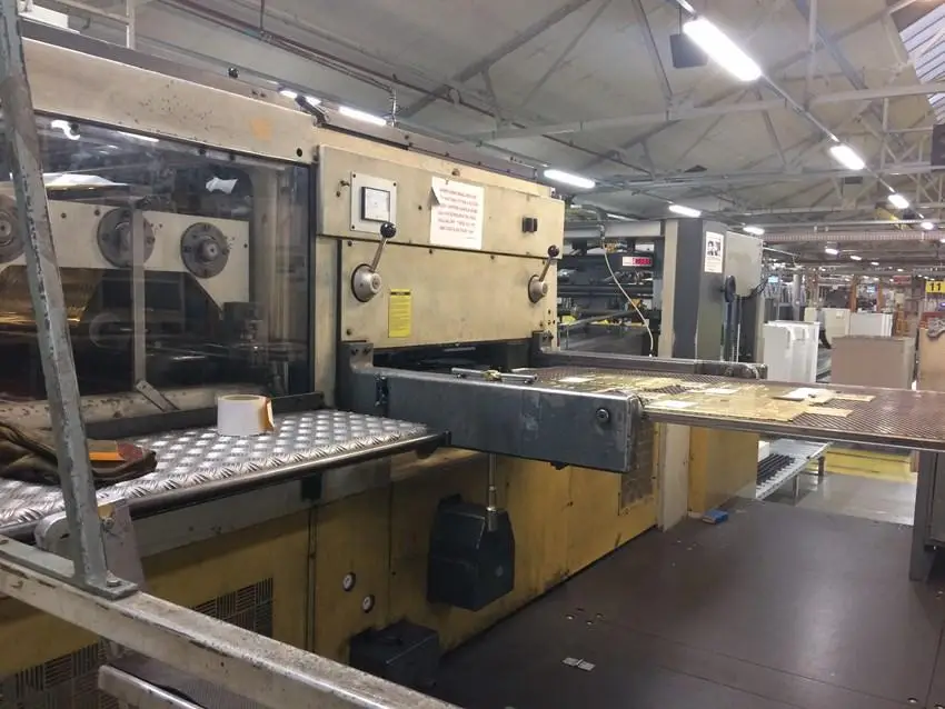 Bobst SP 126 BMA 1990 ref.20035877