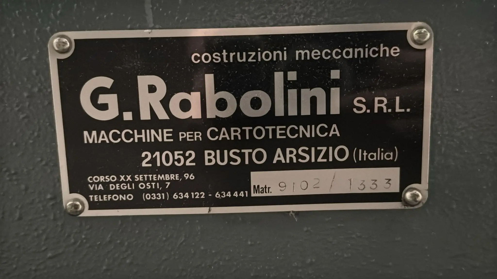 Rabolini Imperia 102  Hot Foil Stamping  ref.26036688