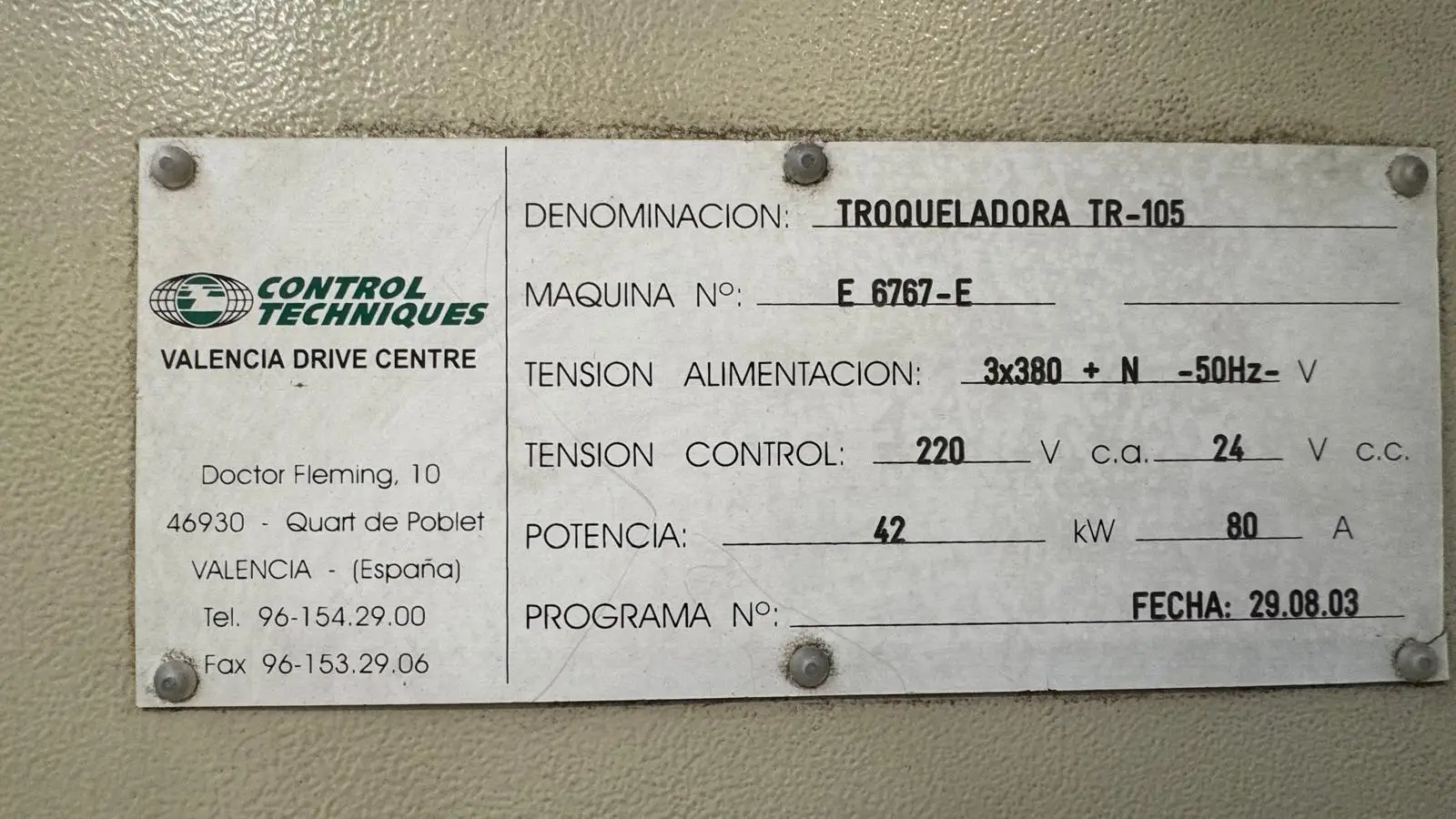 IBERICA TR-105  F 2003 rif.25036594