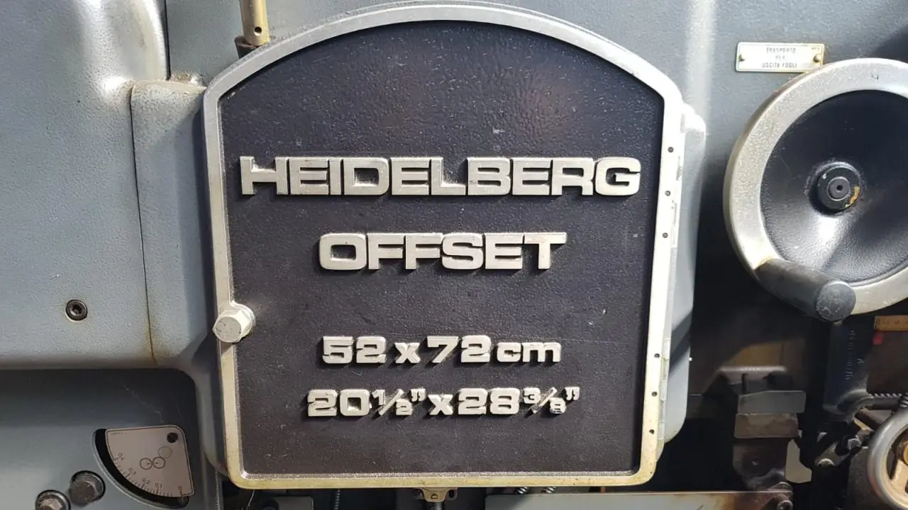 Heidelberg KORS-1 1983 ref.22036192