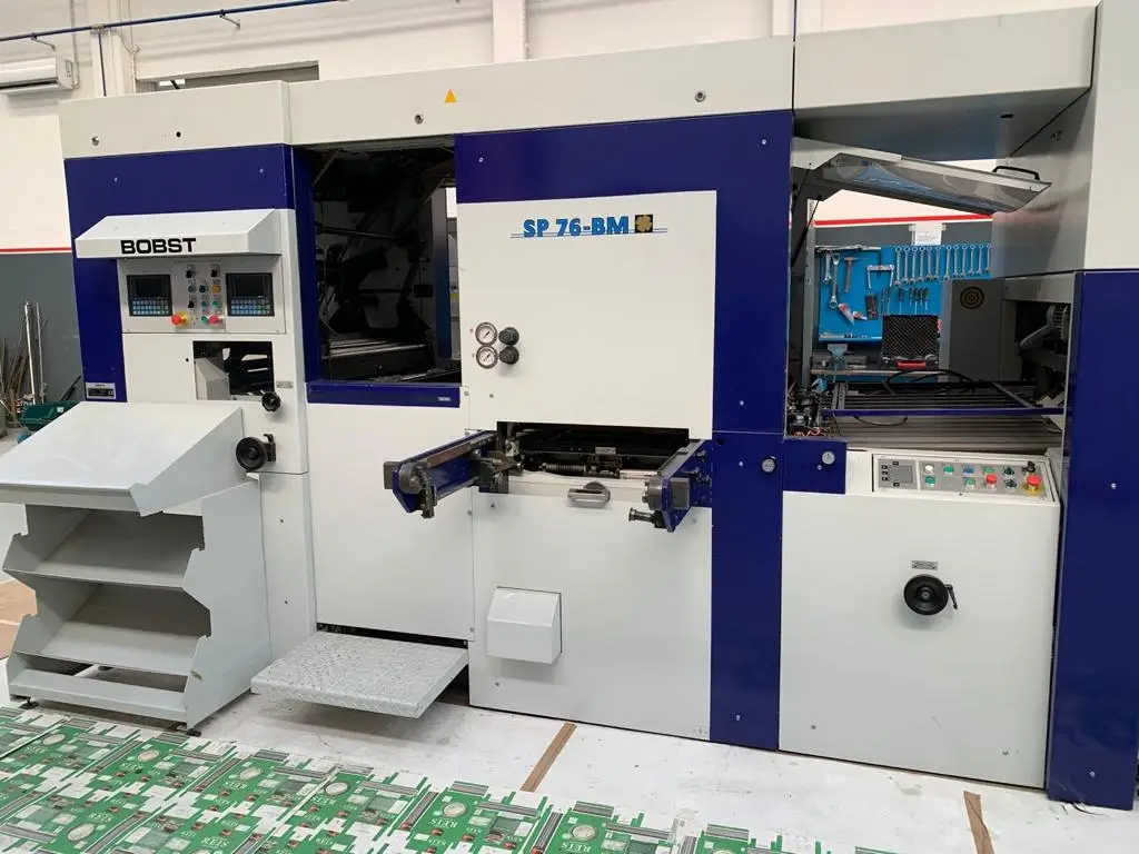 A beautiful BOBST SP 76 BM FoilMaster for our customer in Verona - Italy