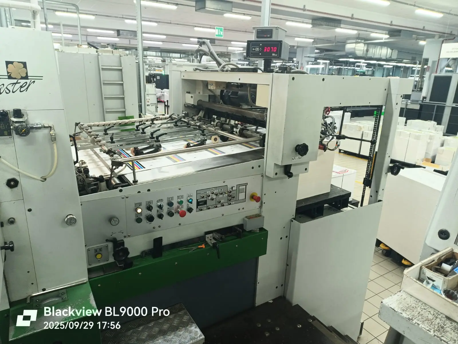 Bobst SP 102 BMA Foilmaster 2002 ref.25036563